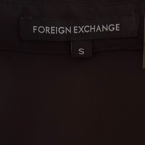 Foreign Exchange Women Blouse Black Small - Picture 6 of 6